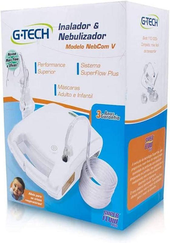 Inalador e nebulizador NEBCOM V G-Tech Inalador e nebulizador NEBCOM V G-Tech